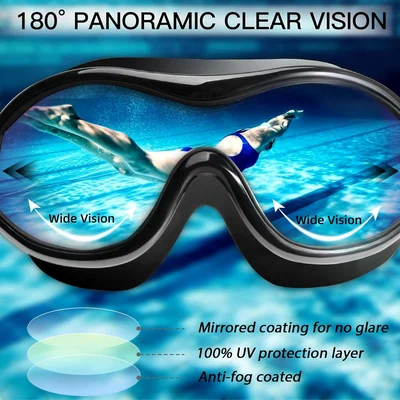 No Leaking Anti-Fog Swimming Goggles For Adults And Children