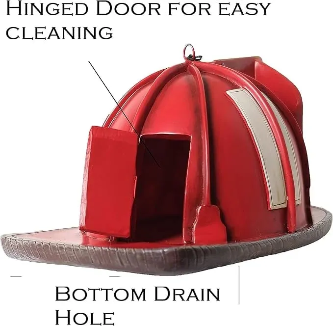 🔥LAST DAY 50% OFF⛑️Firefighter-Themed Birdhouse🐦