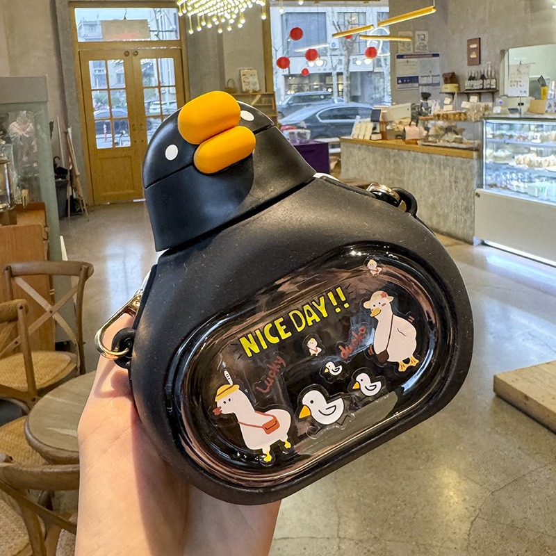 🔥49% Off🔥Lovely Duck Portable Water Kettle 650ml Large Capacity 🦆🥤💧 