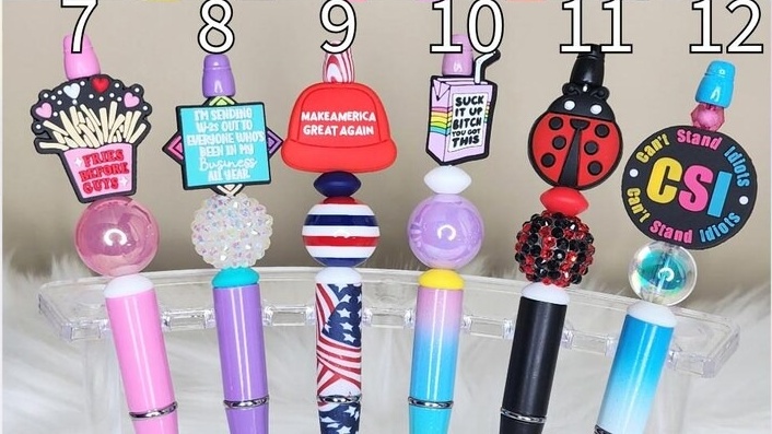 🔥Hot Sale 50% Off🔥😜Adult Humor Theme Bead Pens🔞
