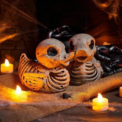 🔥Hot Sale 50% Off🔥🎃Halloween Skeleton Duck Decorative Ornaments🦆