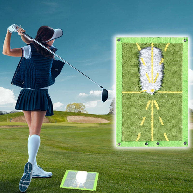 🔥Father's Day Hot Sale 49% OFF-Golf Training Mat For Swing Detection Batting