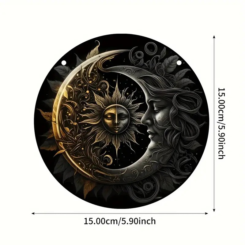 🔥Hot Sale 50% Off🔥😮Stunning Sun Tarot Card Wall Art🎇