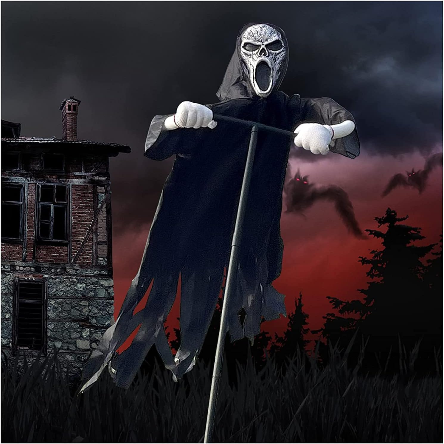 👻Halloween Hanging Ghost Flying Outdoor Decoration😱