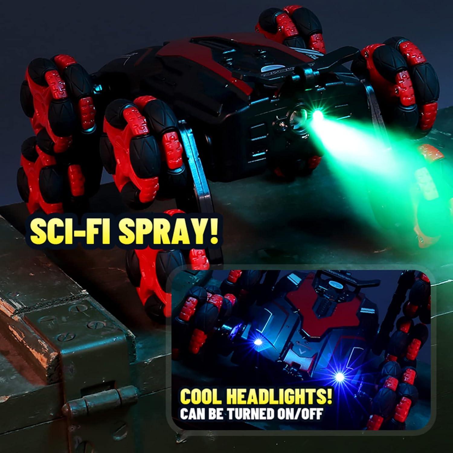 💥New Year Gift Sale 60% OFF💥8-Wheel Gesture-Sensing Remote Control Stunt Car 🚗🎮