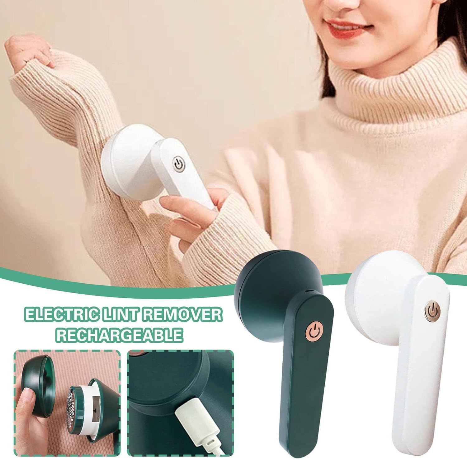 💥New Year Gift Sale 60% OFF💥Portable Handheld Rechargeable Electric Lint Remover🔌