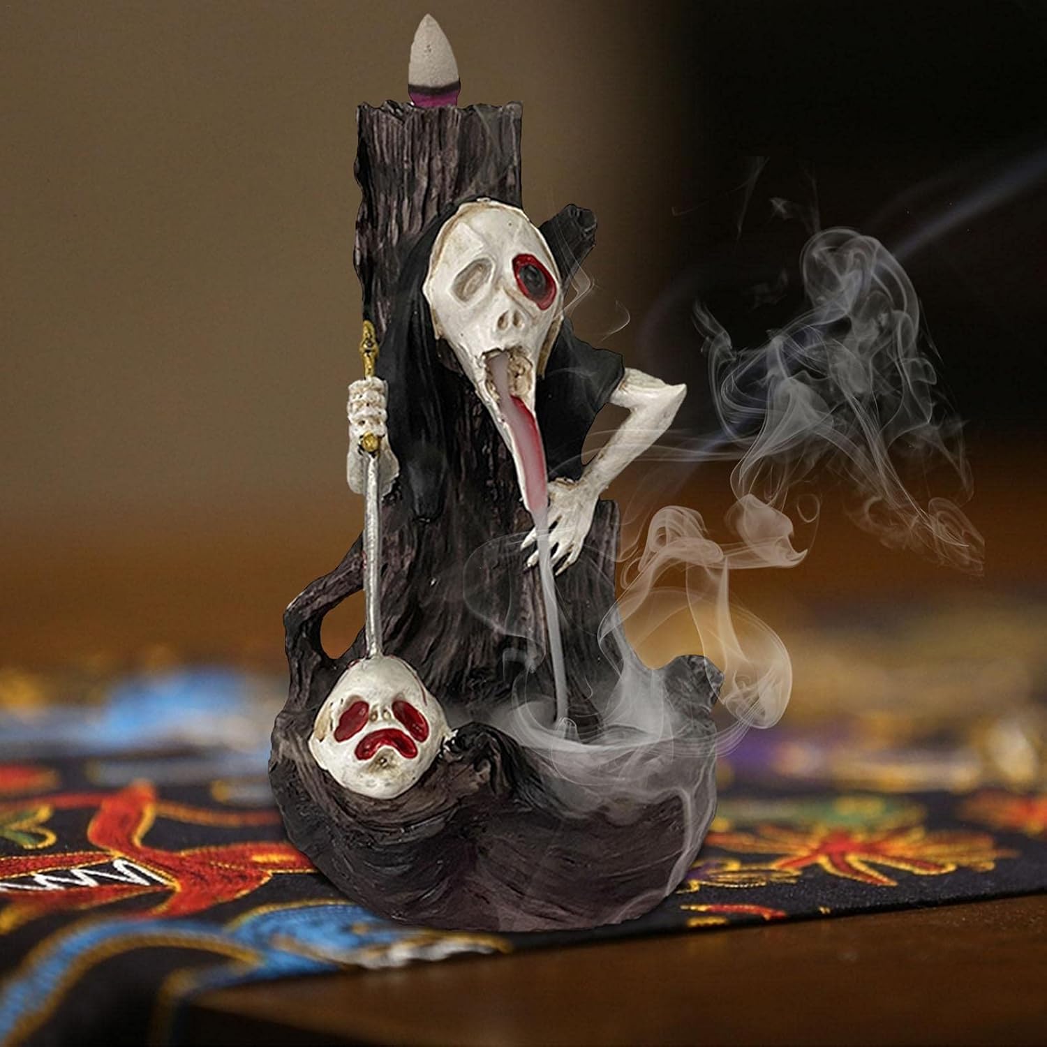 Horror Witch Magic Incense Burner Decoration