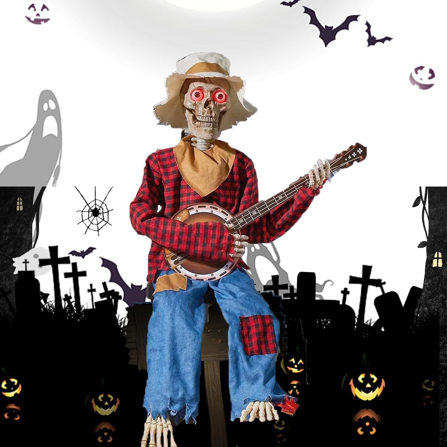 💀Funny Animated Dueling Banjo Skeletons🎶