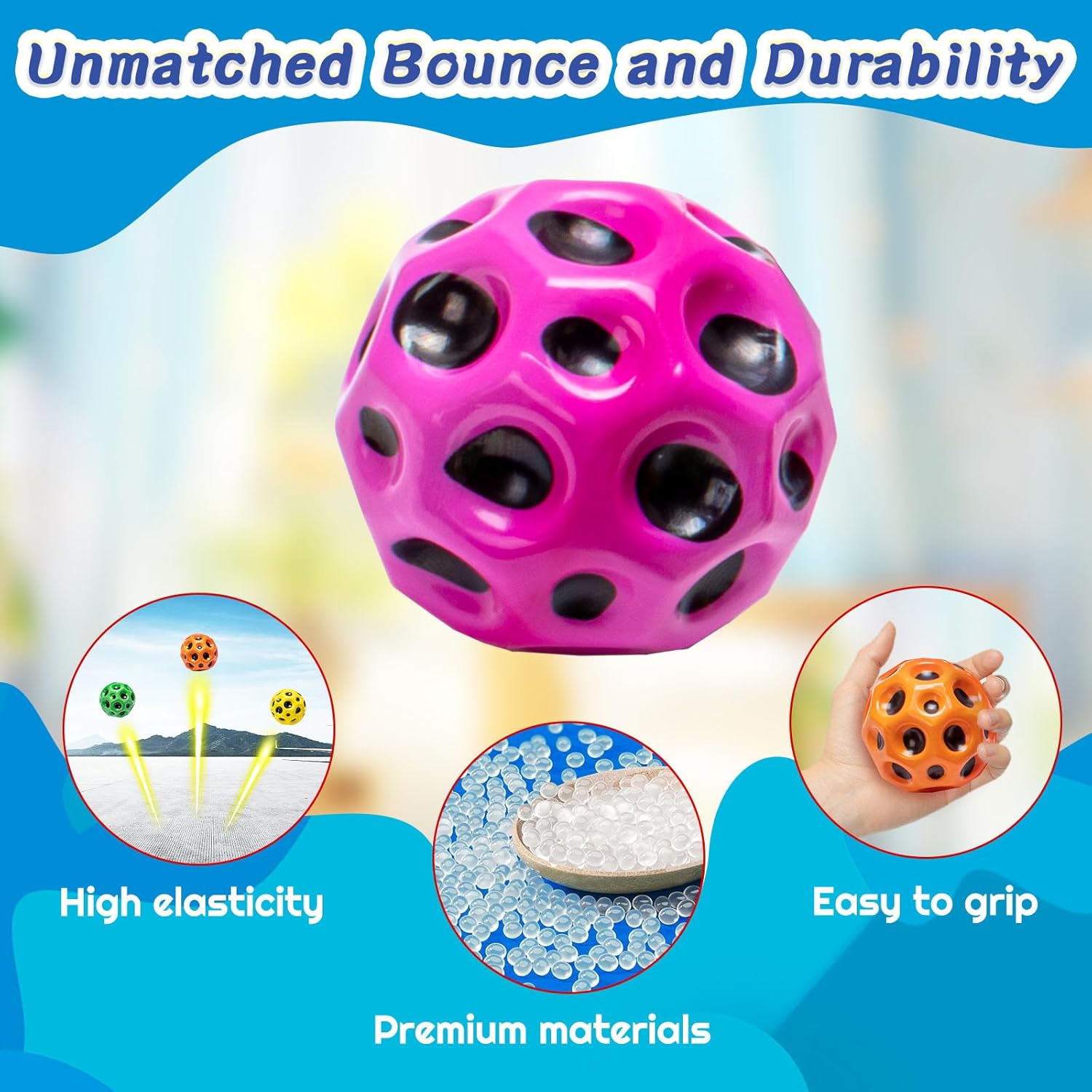 💥New Year's Sale 60% OFF💥Super Bouncy Space Ball Toy 🌟
