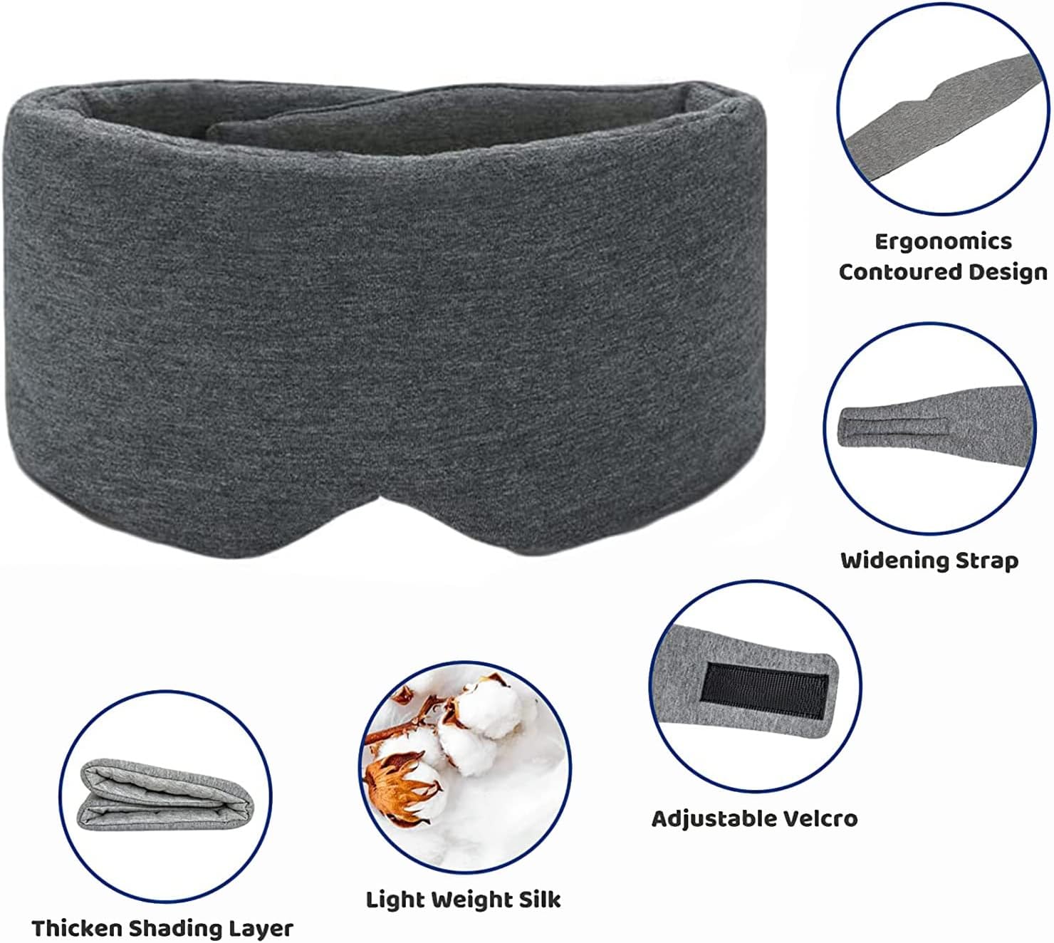 💥New Year's Sale 60% OFF💥Adjustable Breathable Shade Eye Mask