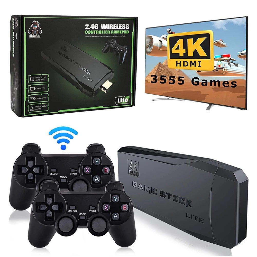 🎮Twin Wireless Controllers Home Game Console🕹️