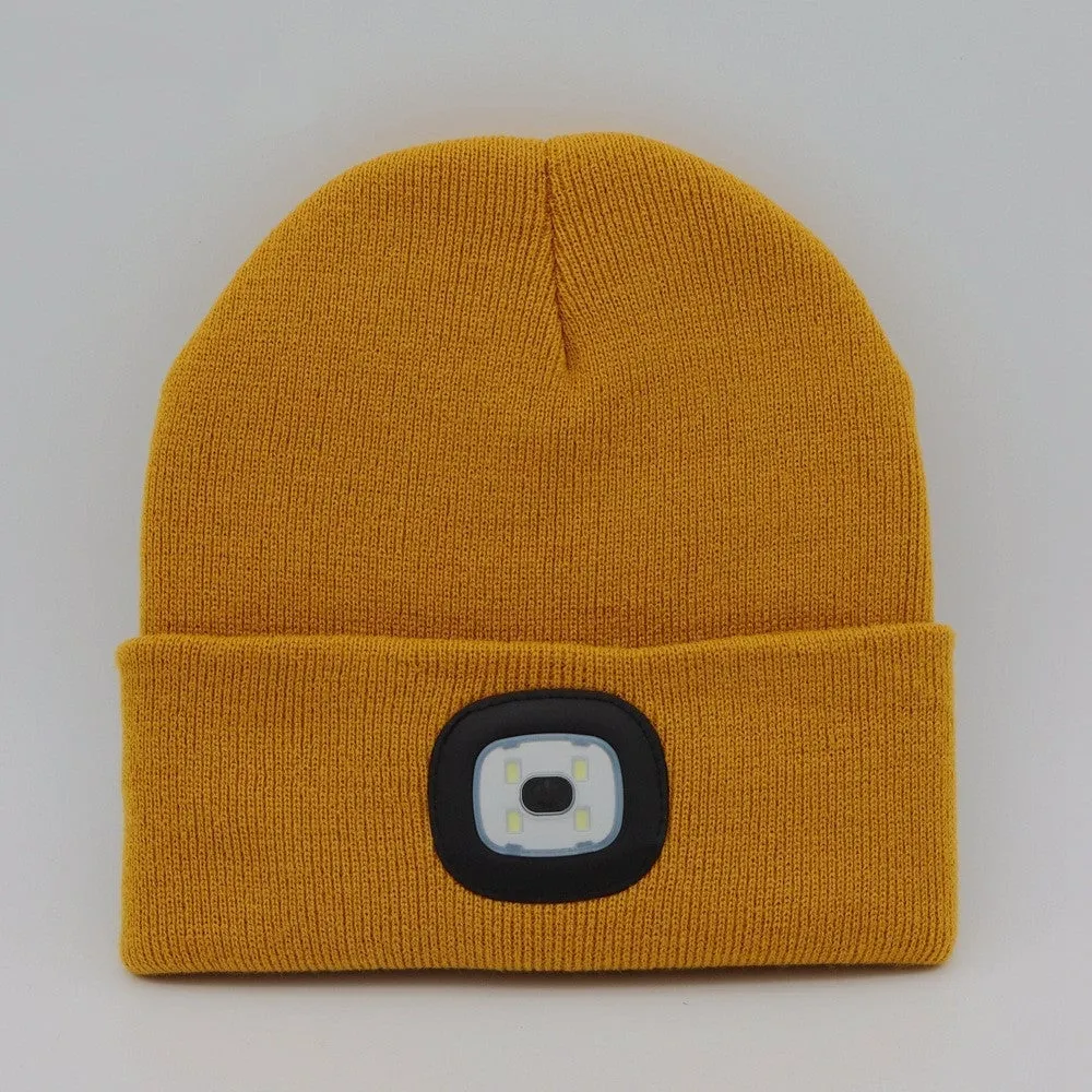 LED Beanie Light (USB Rechargeable Caps)