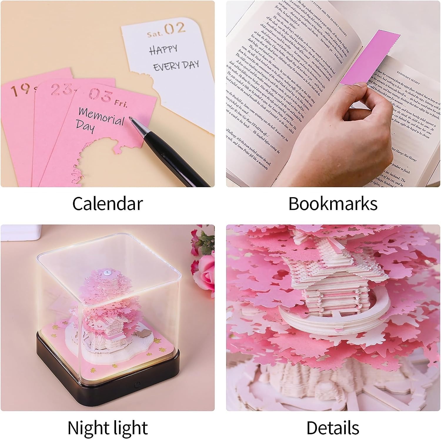 🔥Hot Sale 50% Off🔥🌟3D Engraved Tear-off Sticky Note 2025 Calendar  📅