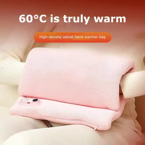 1pc Rechargeable USB Heated Hand Muff Electric Hand Warmer With Digital Display - Picture 3 of 24