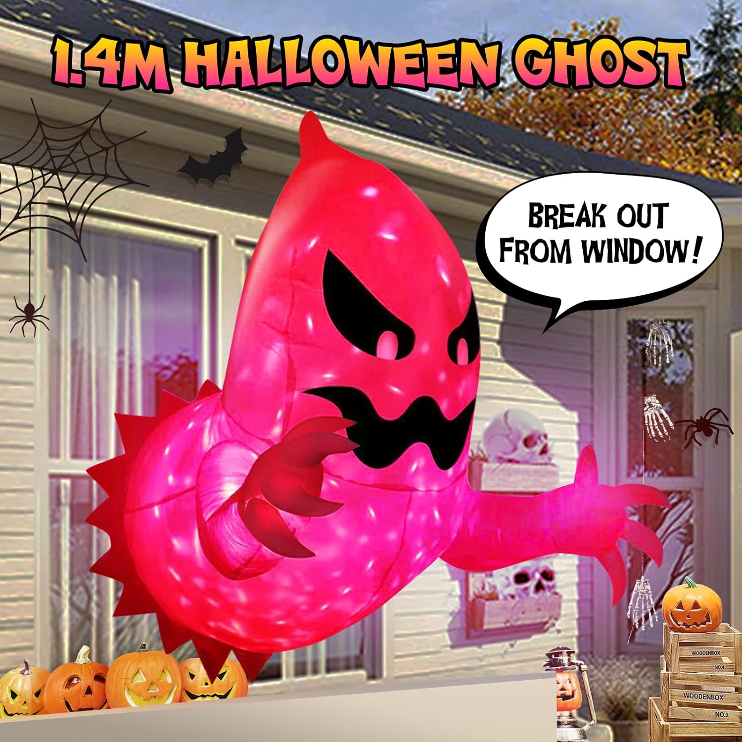 Halloween Horror Hanging Ghosts