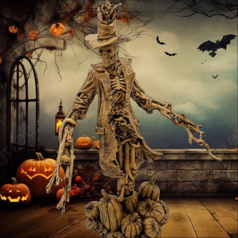 🔥Hot Sale 50% Off🔥🎃Halloween Scarecrow Decorative Ornaments