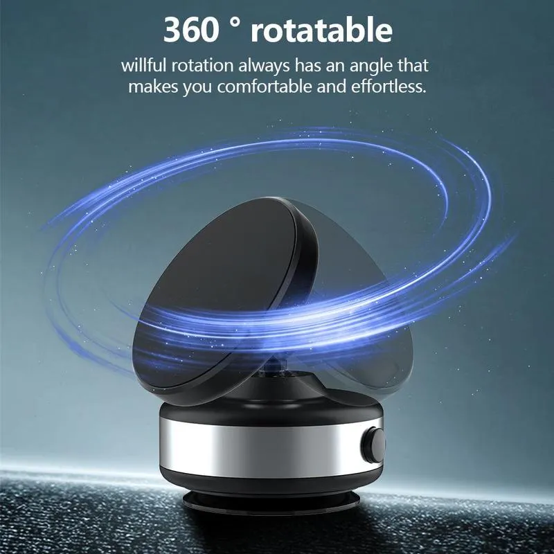 Car Electric Suction Cup Vacuum Magnetic Phone Holder