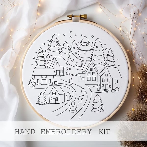 🎄Christmas Embroidery KIT🧵