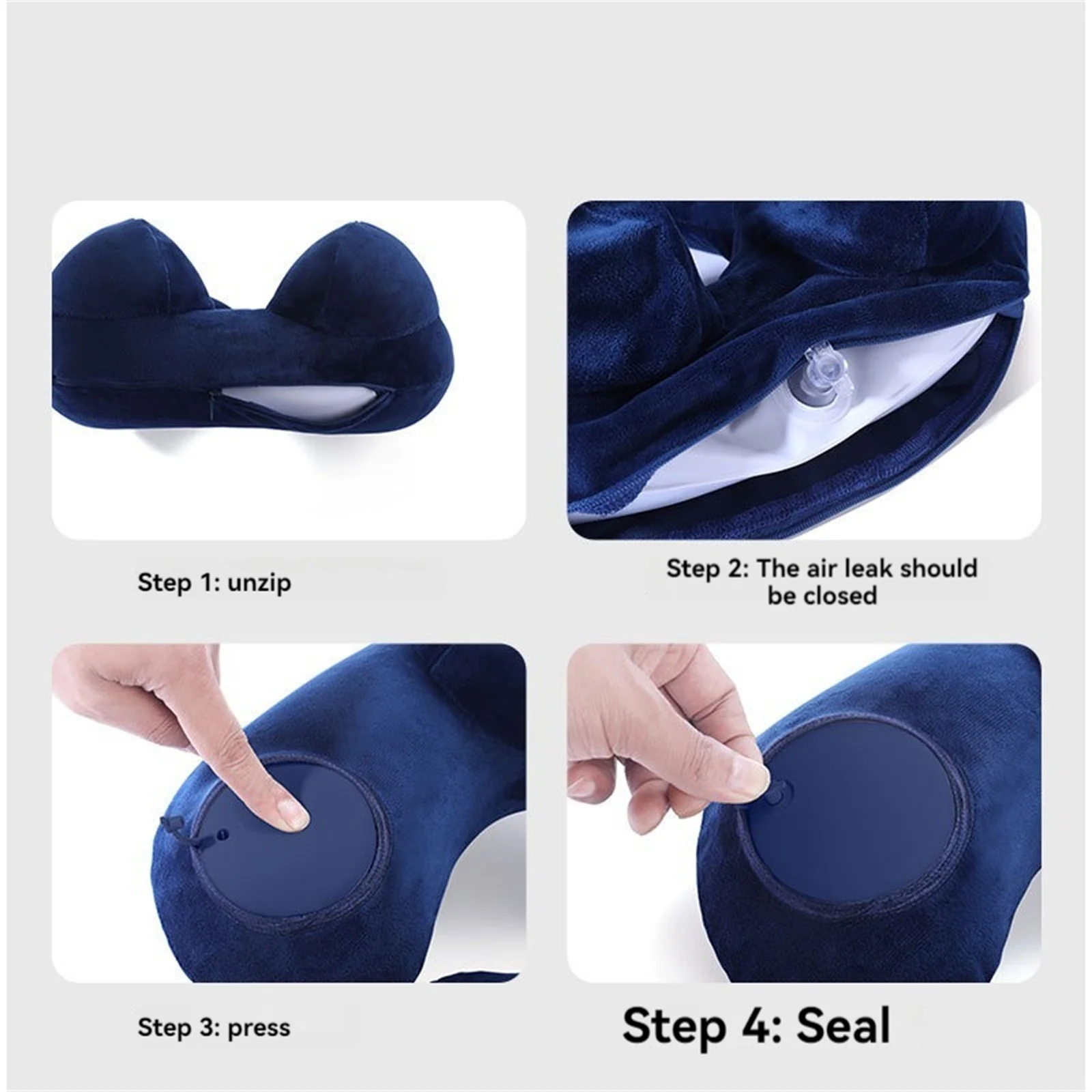 💥New Year's Sale 60% OFF💥Camelback Inflatable U-shaped Pillow💨