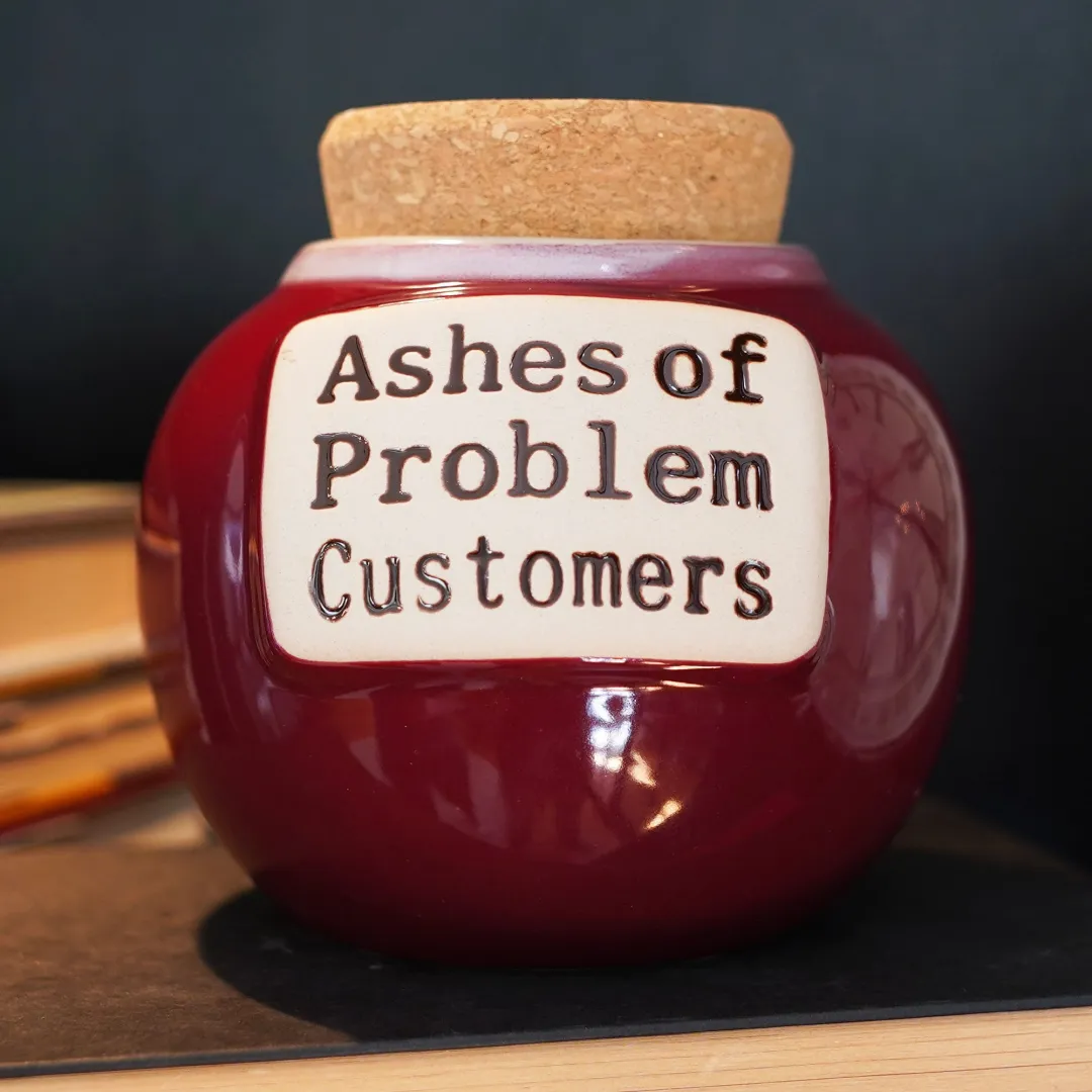 🔥Hot Sale🔥🤣Ashes of Problem Clients Piggy Bank🎁