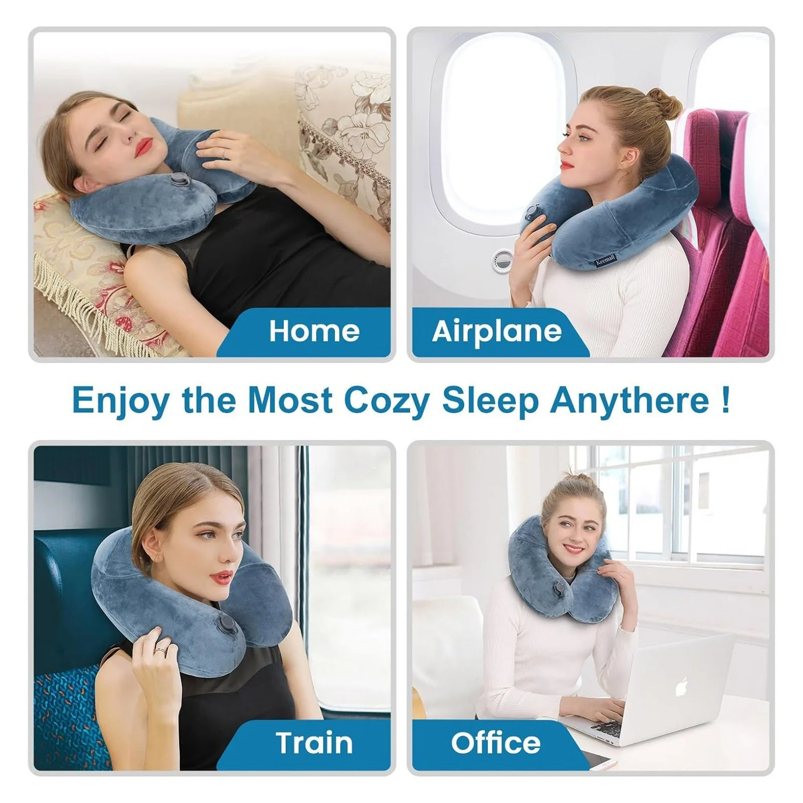 💥New Year's Sale 60% OFF💥Camelback Inflatable U-shaped Pillow💨