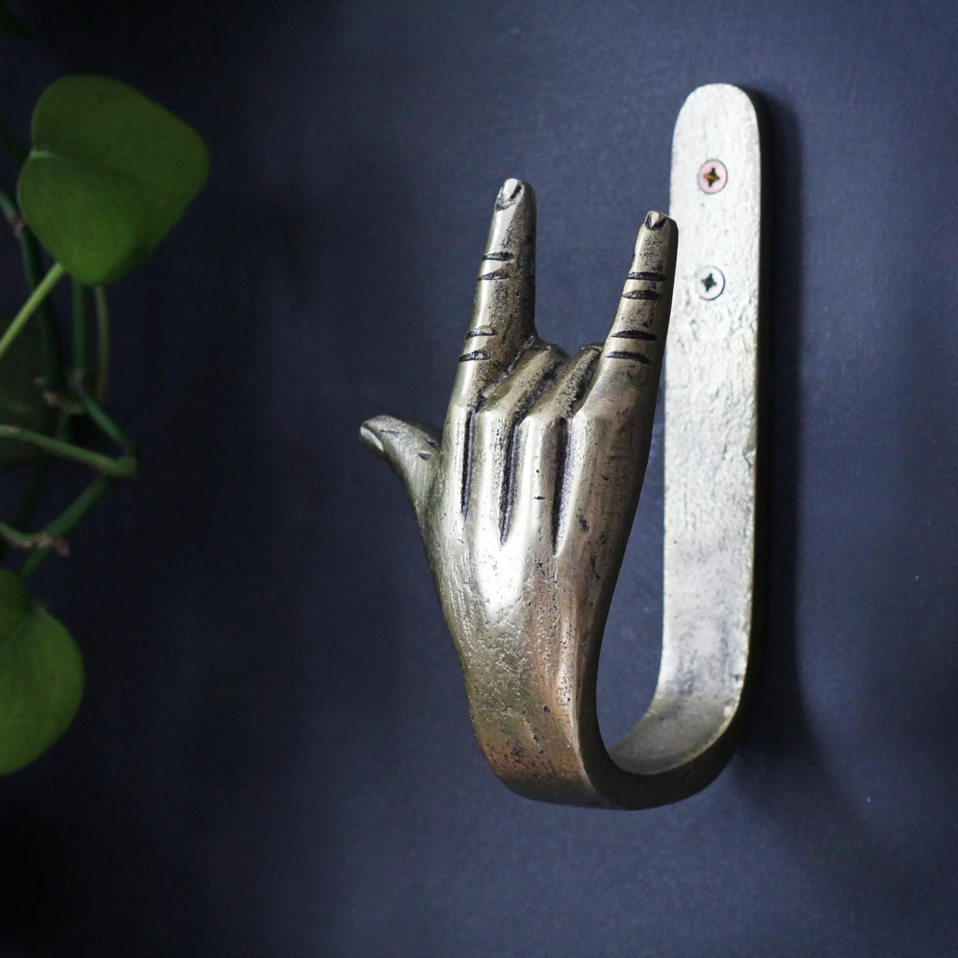 🖕Funny Metal Hand Hooks