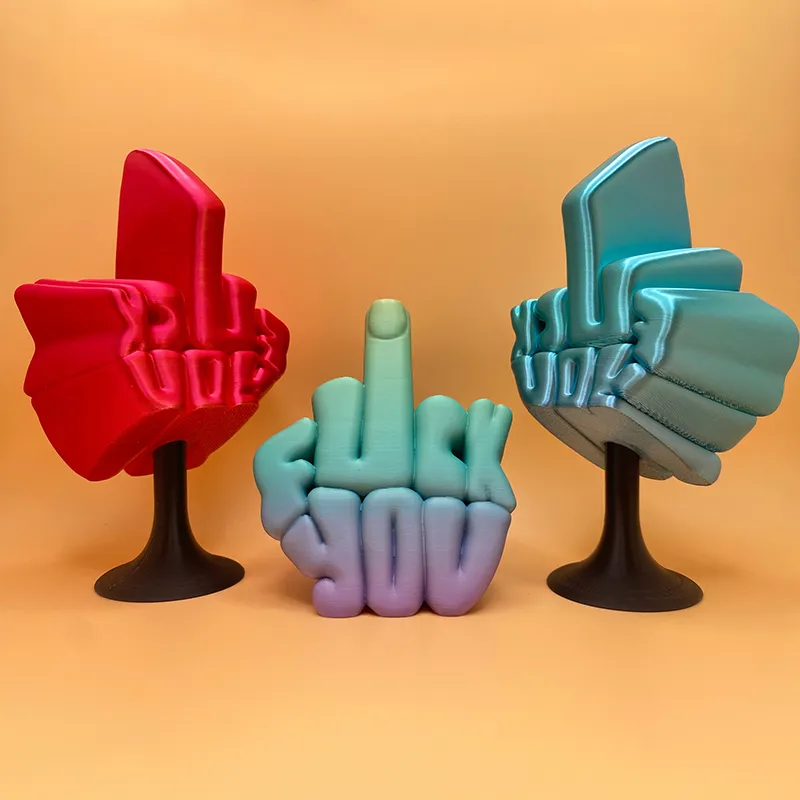 🔥50% Off🔥😒Fk You Middle Finger Desk Decor😅