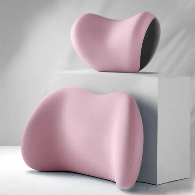 🎁 Car Headrest & Lumbar Support Cushionimage