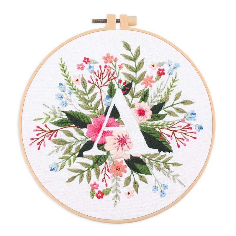 🔥Hot Sale 50% Off🔥Letter Puzzle Decoration DIY Handmade Embroidery🧩🧵