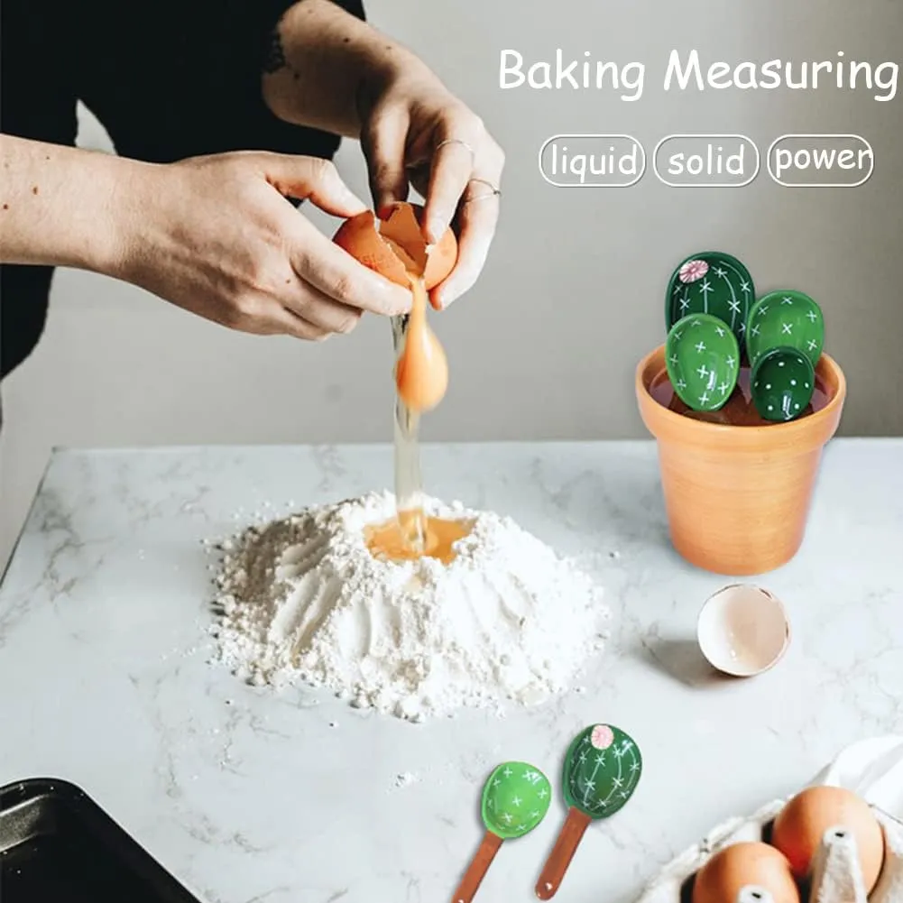 🌵Decorative Cactus Measuring Spoon Set