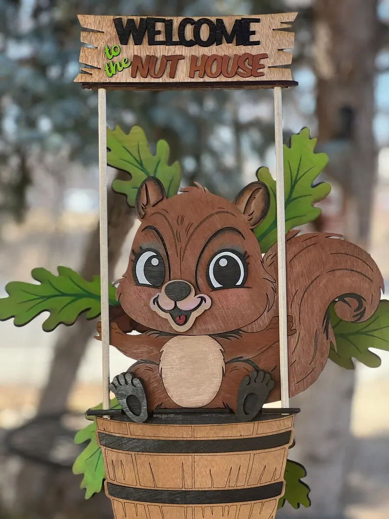 Animal Pinwheel Decor 