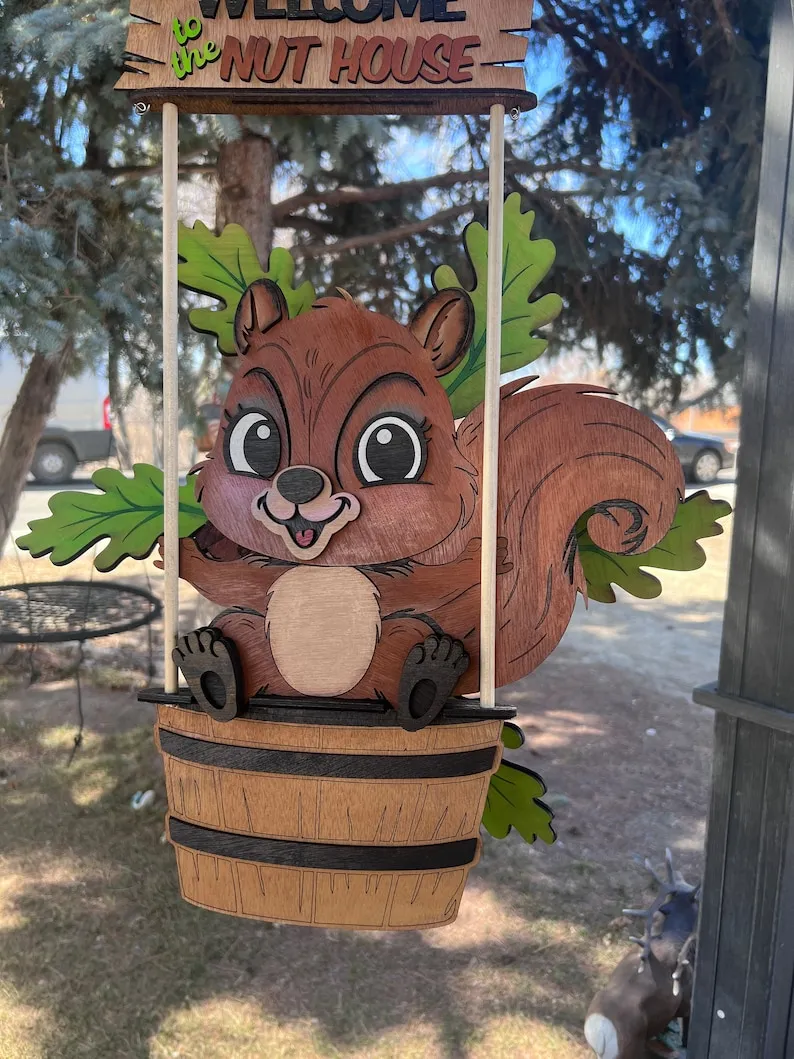 Animal Pinwheel Decor 