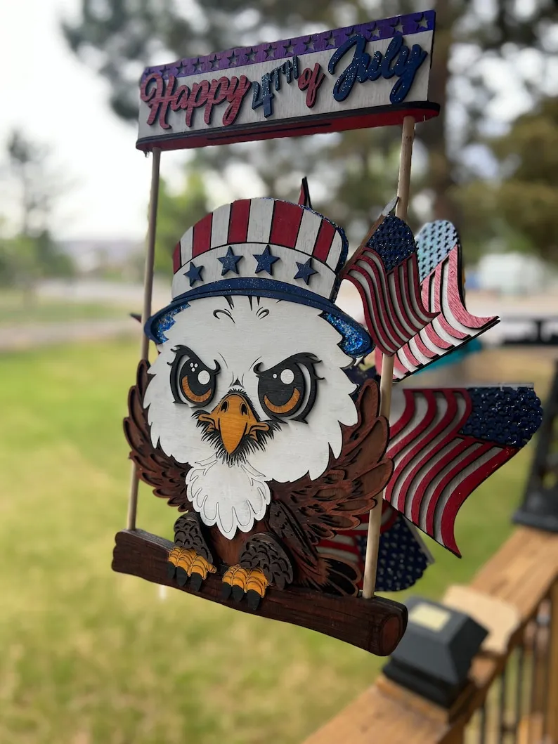 Animal Pinwheel Decor 