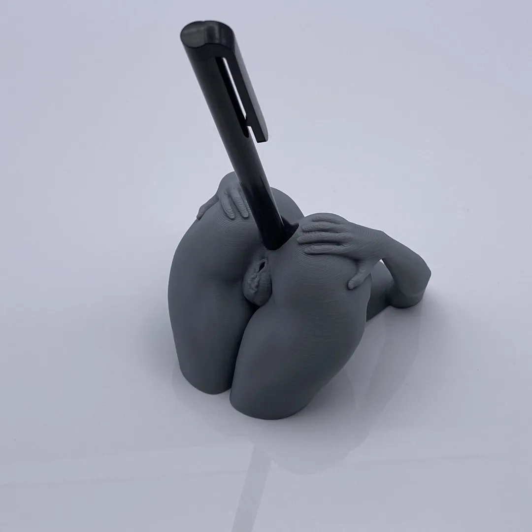🔞Anal pen holder | Sexy ass penholder😈