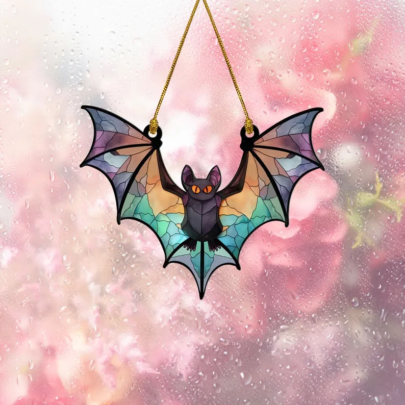 🦇Halloween Bat Window Hanging