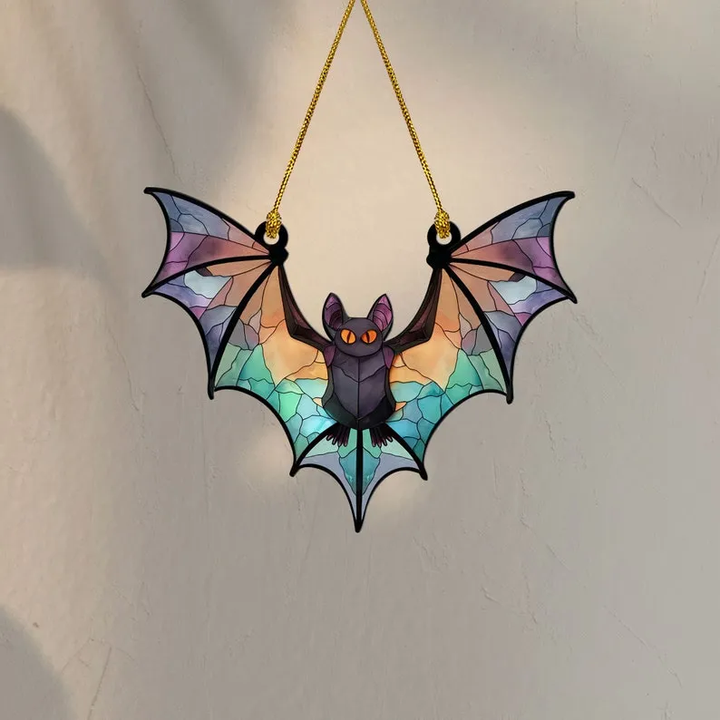 🦇Halloween Bat Window Hanging
