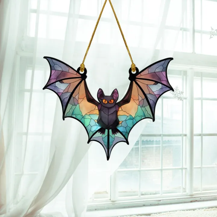 🦇Halloween Bat Window Hanging