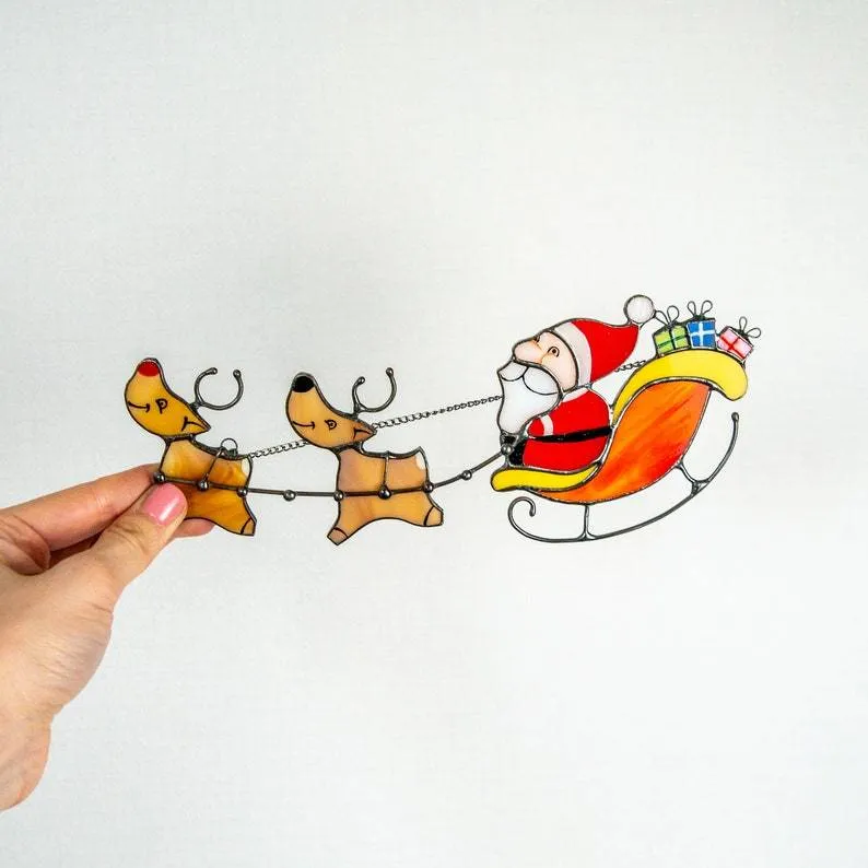 🎅Colorful Light Catcher-Santa Claus Secret Gift