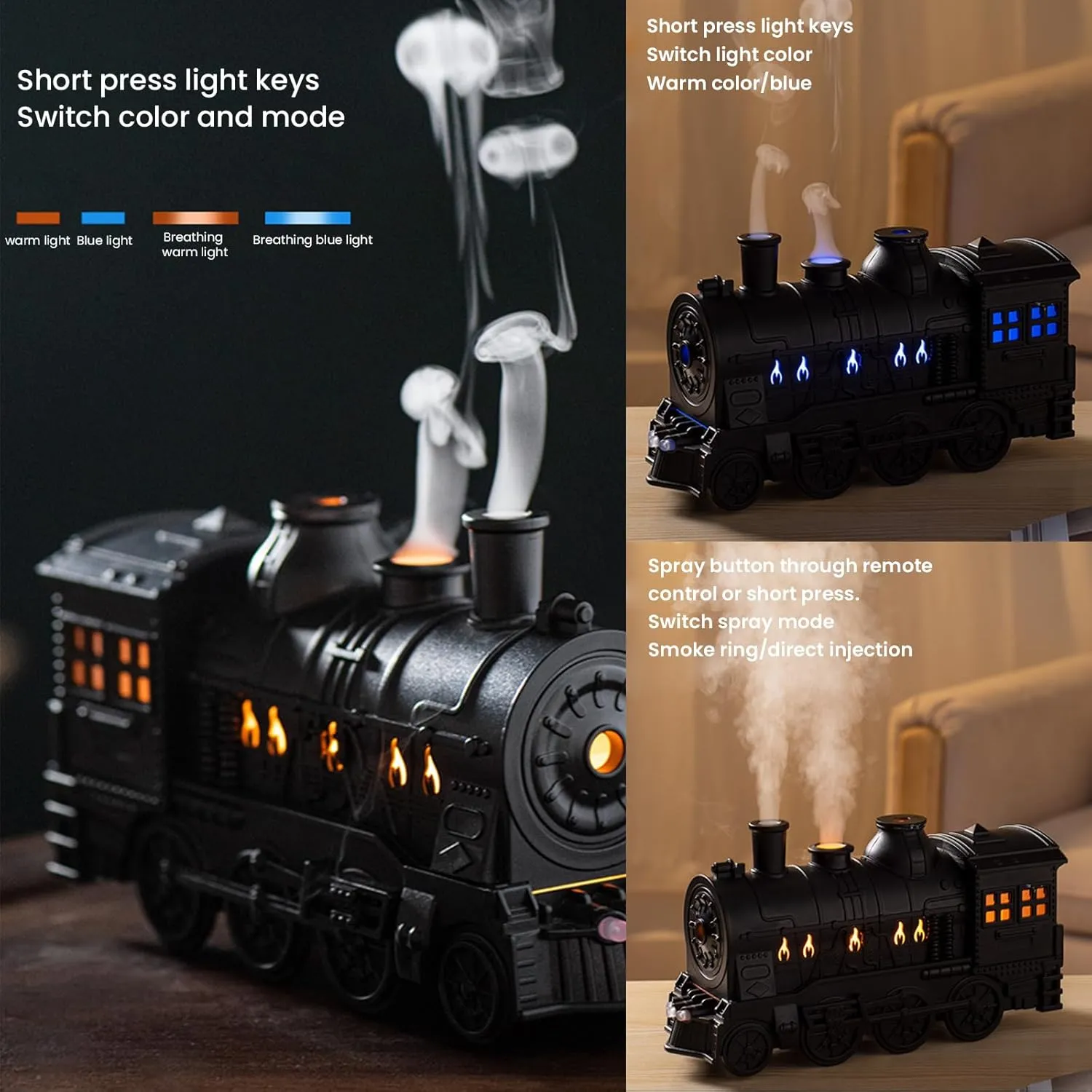 🚂Vintage Train Essential Oil Diffuser