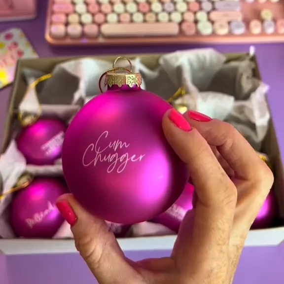 🎄 Early Christmas Sale 🎁Christmas Funny Offensive Bauble-Rude Baubles