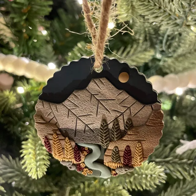 Handmade-NATIONAL PARK Tree Ornaments