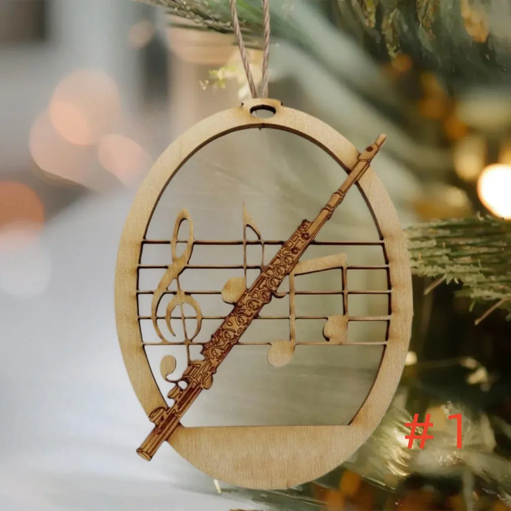 Christmas Music Instrument Ornament