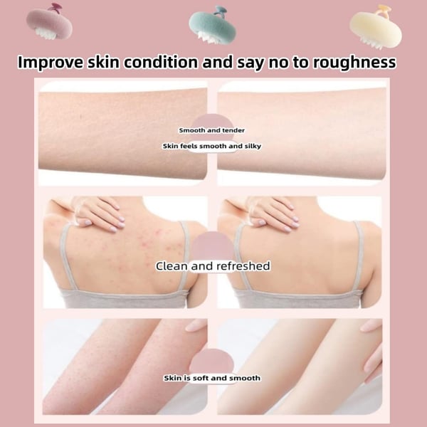 💥New Year Gift Sale 60% OFF💥Suction Cup Super Soft Bath Sponge Flower🛁