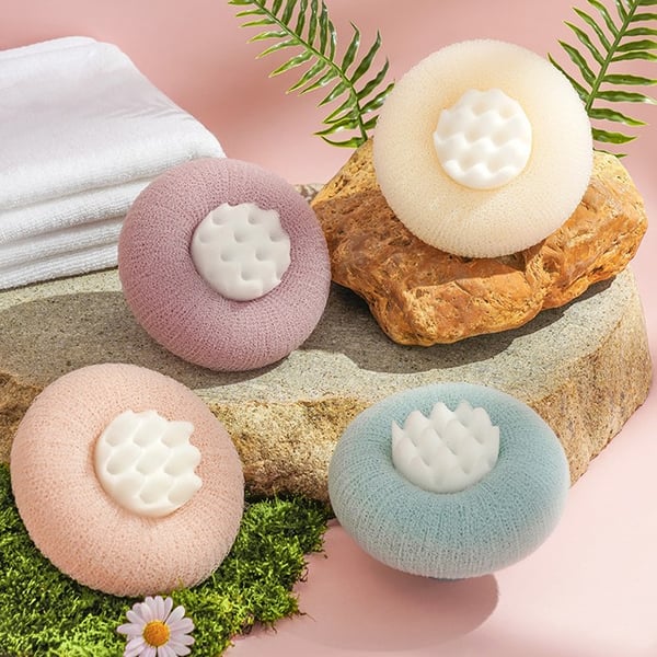 💥New Year Gift Sale 60% OFF💥Suction Cup Super Soft Bath Sponge Flower🛁