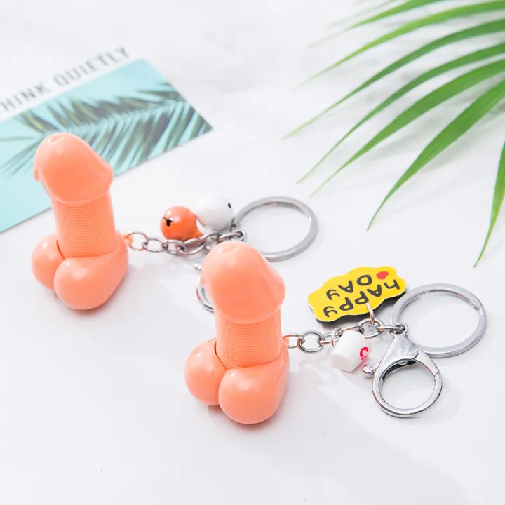 🤣Funny Retractable Keychain
