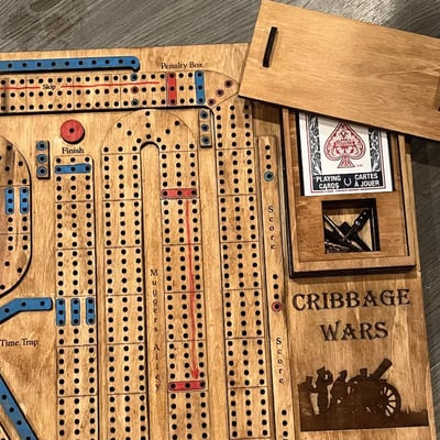 💥Early Promotion of Valentine's Day Gifts💥Enhanced Version Cribbage War Game🃏⚔️