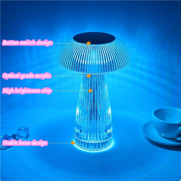 💥Early Promotion of Valentine's Day Gifts💥16-color Crystal Diamond-shaped Remote Control Lamp 💎