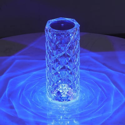 💥Early Promotion of Valentine's Day Gifts💥16-color Crystal Diamond-shaped Remote Control Lamp 💎