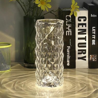 💥Early Promotion of Valentine's Day Gifts💥16-color Crystal Diamond-shaped Remote Control Lamp 💎