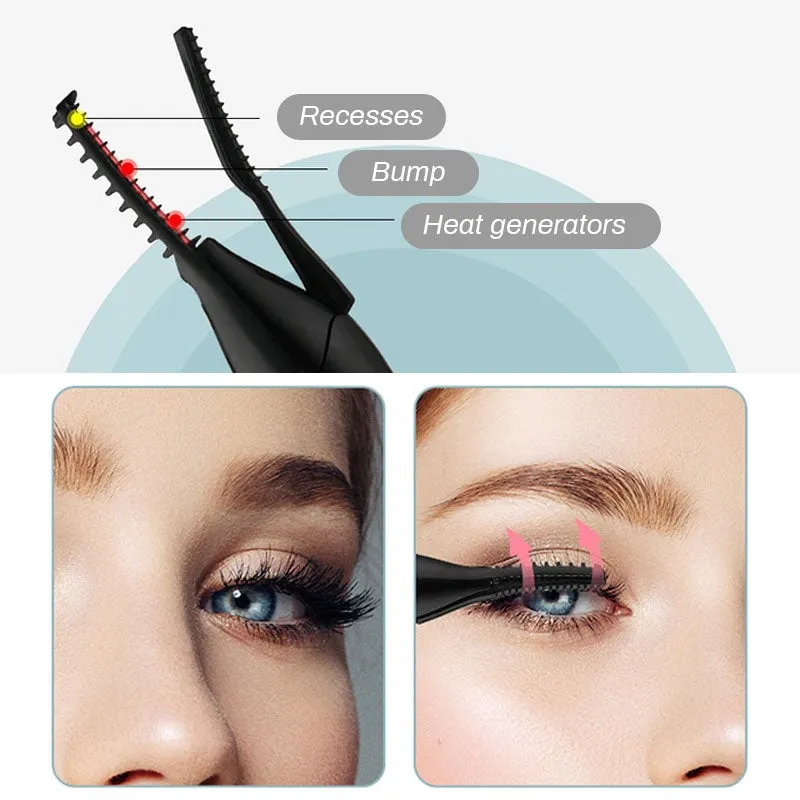 💖Electric Eyelash Curler✨Blink & Dazzle!